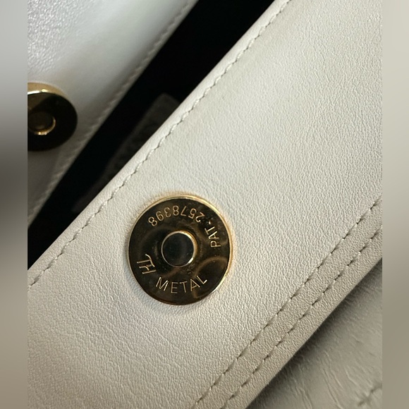 Balmain Signature B Black and White Handbag RARE Style - Picture 13 of 15